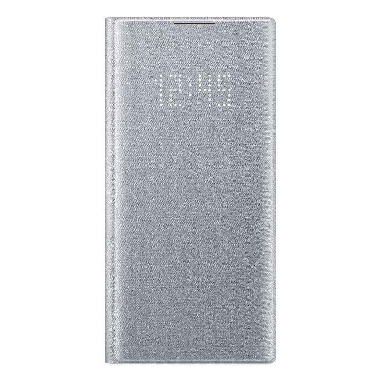 Samsung LED View Cover Note 10, silver - OPENBOX (Bontott csomagolás, teljes garancia)