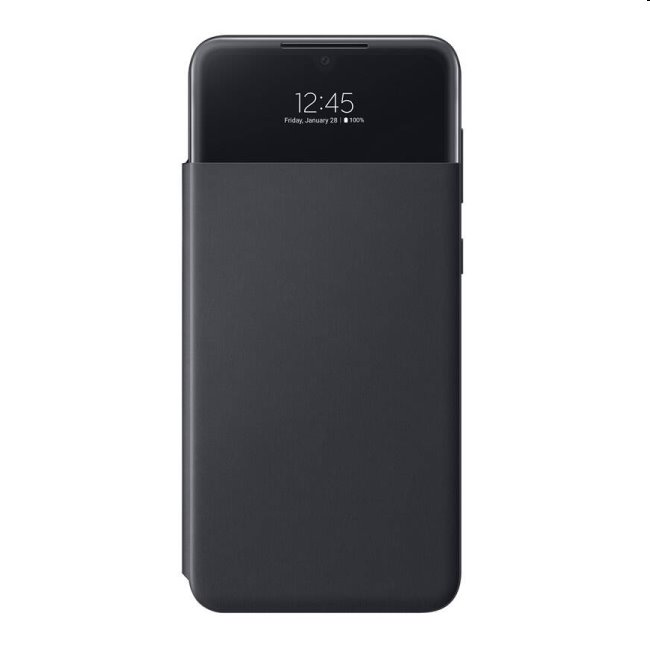 S View Cover tok Samsung Galaxy A33 5G számára, Fekete