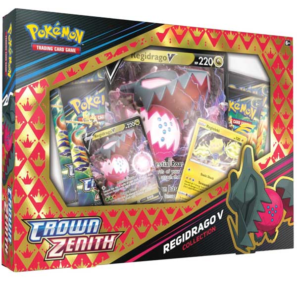 Kártyajáték Pokémon TCG: Sword & Shield 12.5 Crown Zenith Regidrago V Box (Pokémon)