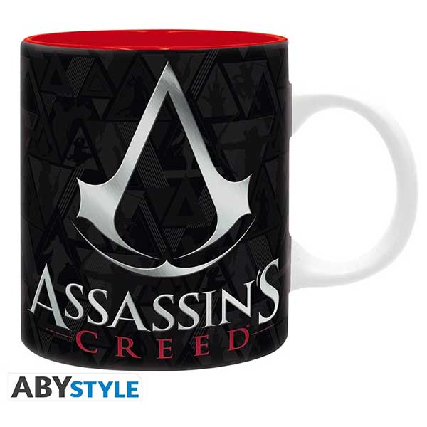 Crest Black & Red (Assassin's Creed) 320 ml bögre