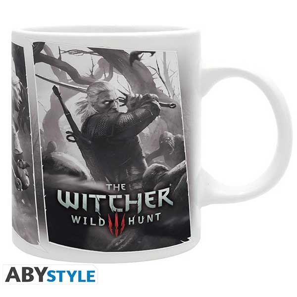 Geralt, Ciri and Yennefer (The Witcher) 320 ml bögre
