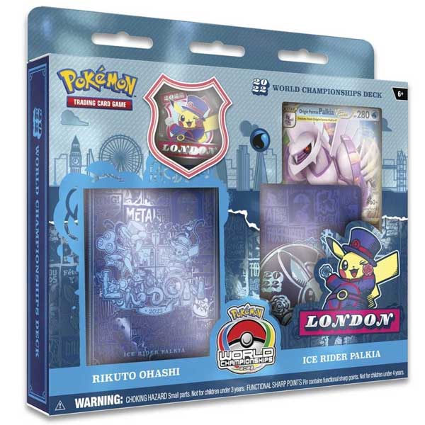 Pokémon TCG: World Championships Deck Rikuto Ohashi Ice Rider Palkia (Pokémon) kártyajáték