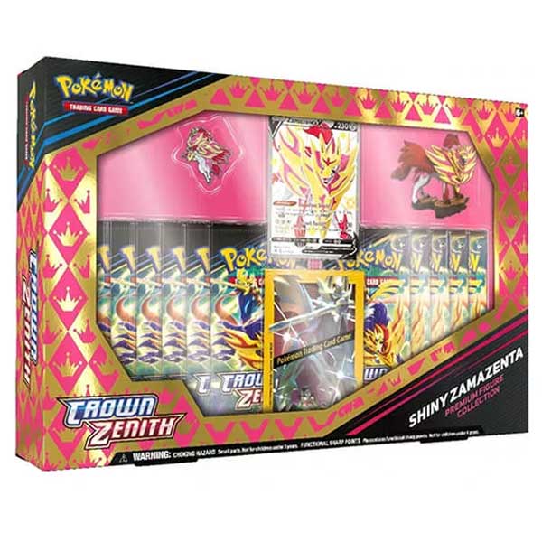 Pokémon TCG: Sword & Shield 12.5 Crown Zenith Figure Collection Shiny Zamazenta kártyajáték