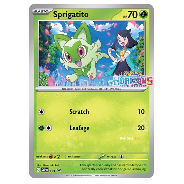Ajándék - Pokemon kártya Sprigatito ár 1.269 Ft