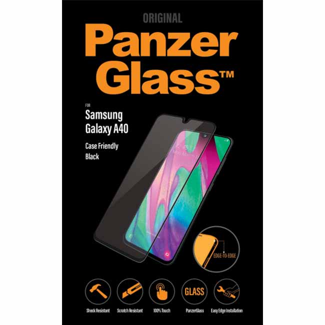Temperált védőüveg PanzerGlass Case Friendly Samsung Galaxy A40 - A405F