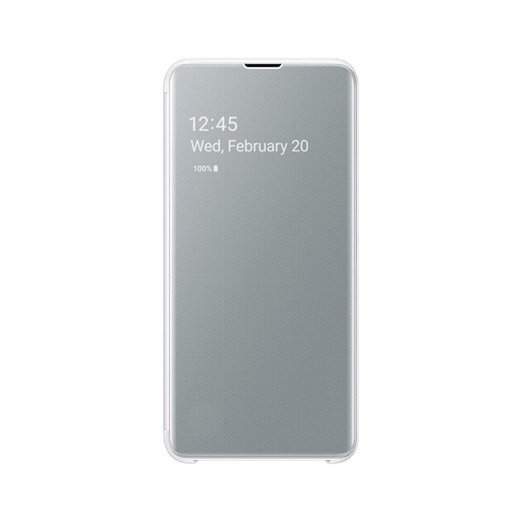Tok Samsung Clear View Cover EF-ZG970CWE Samsung Galaxy S10e - G970F, White