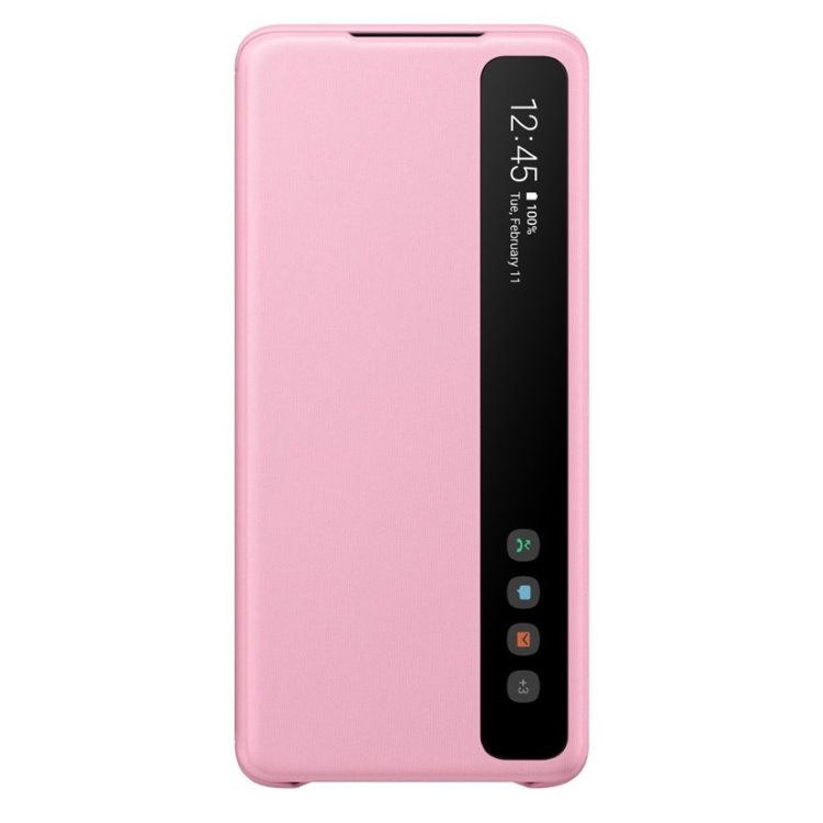 Tok Samsung Clear View Cover EF-ZG985CPE Samsung Galaxy S20 Plus - G985F, Pink