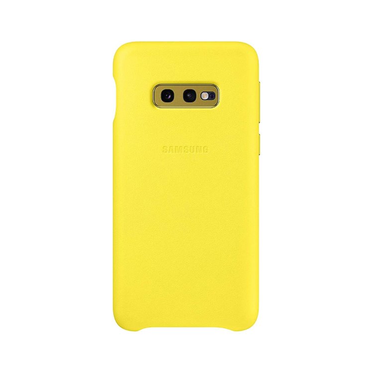 Tok Samsung Leather Cover EF-VG970LYE Samsung Galaxy S10e - G970F, Yellow