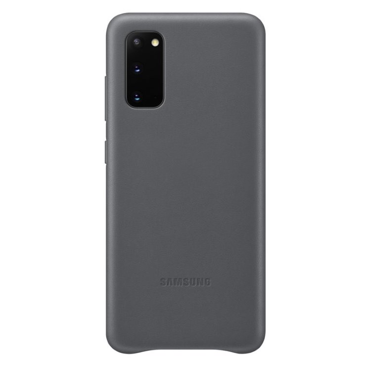 Tok Samsung Leather Cover EF-VG980LJE Samsung Galaxy S20 - G980F, Gray