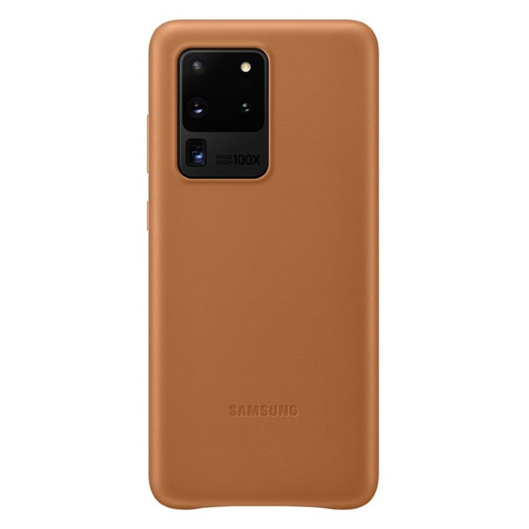 Tok Samsung Leather Cover EF-VG988LAE Samsung Galaxy S20 Ultra - G988F, Brown