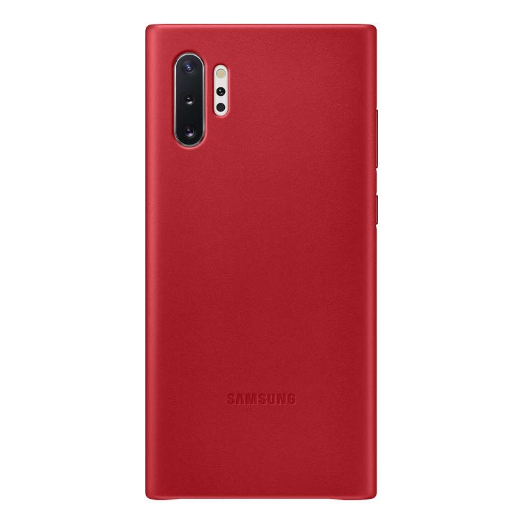 Tok Samsung Leather Cover EF-VN975LRE   Samsung Galaxy Note 10 Plus - N975F, Red
