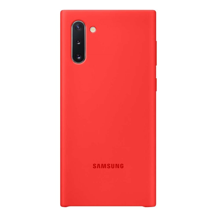Tok Samsung Silicone Cover EF-PN970TRE for Samsung Galaxy Note 10 - N970F, Red
