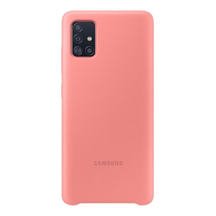 Tok Samsung Silicone Cover EF-PA515TPE Samsung Galaxy A51 - A515F, Pink