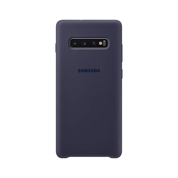 Tok Samsung Silicone Cover EF-PG975TNE Samsung Galaxy S10 Plus - G975F, Navy