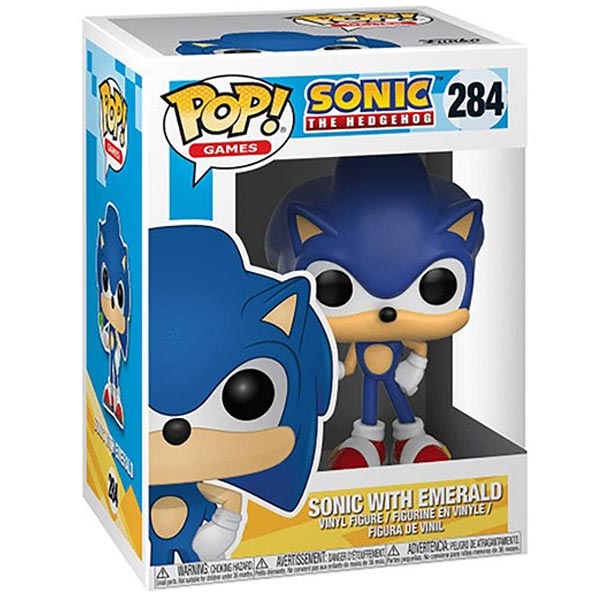 POP! Games: Sonic with Emerald (Sonic The Hedgehog) figura