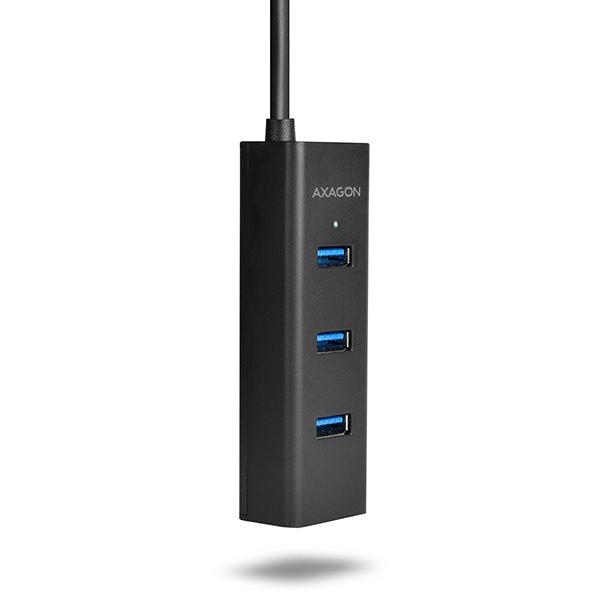 AXAGON HUE-S2B 4x USB 3.0 hub gyorstöltés támogatással