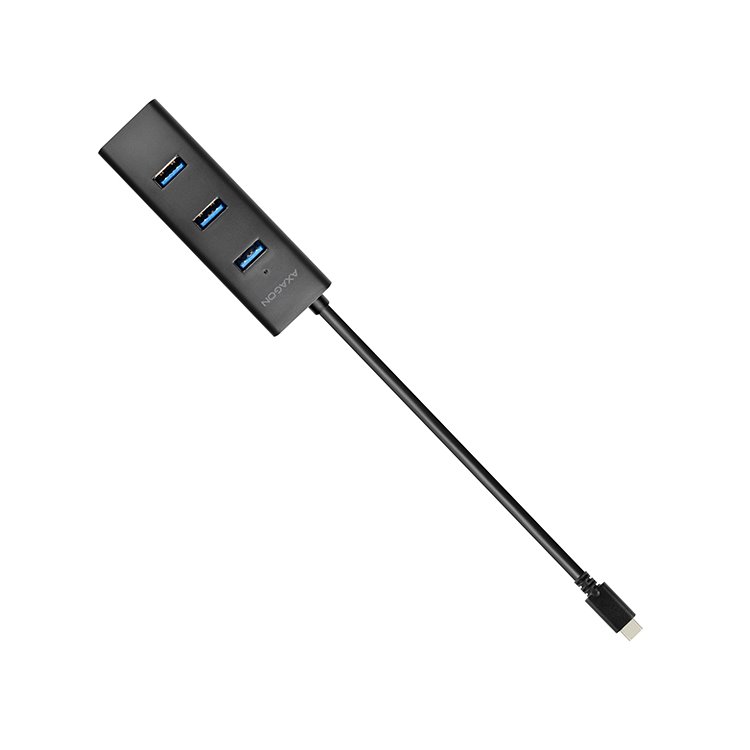AXAGON HUE-S2C 4x USB 3.0 hub gyorstöltés támogatással