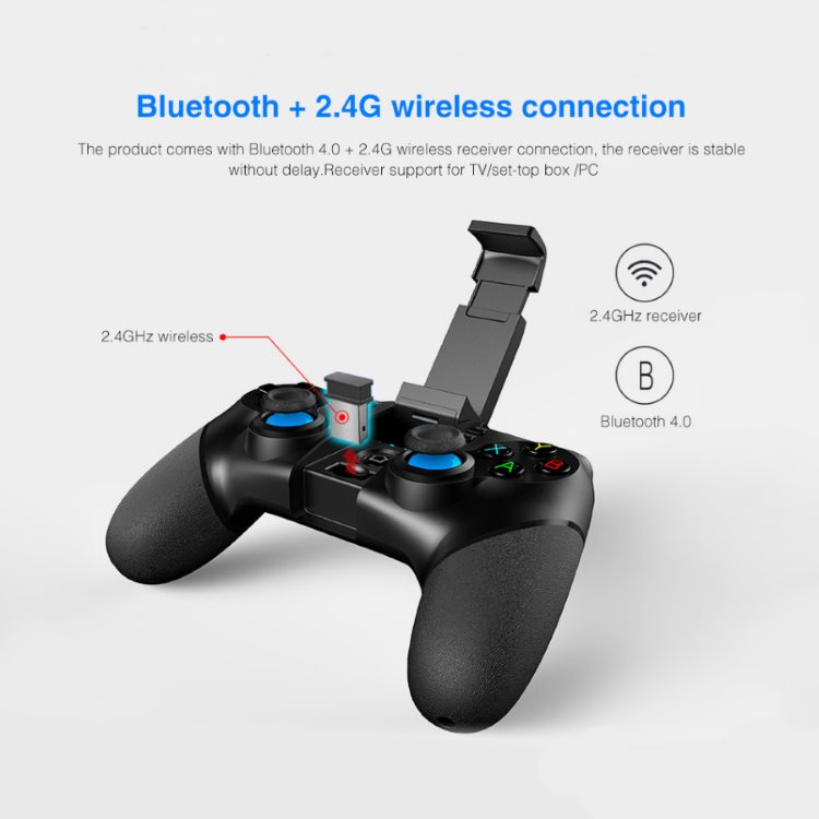 Bluetooth Gamepad iPega 9156 USB vevővel