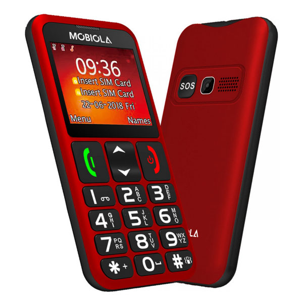 Mobiola MB700, Dual SIM, piros