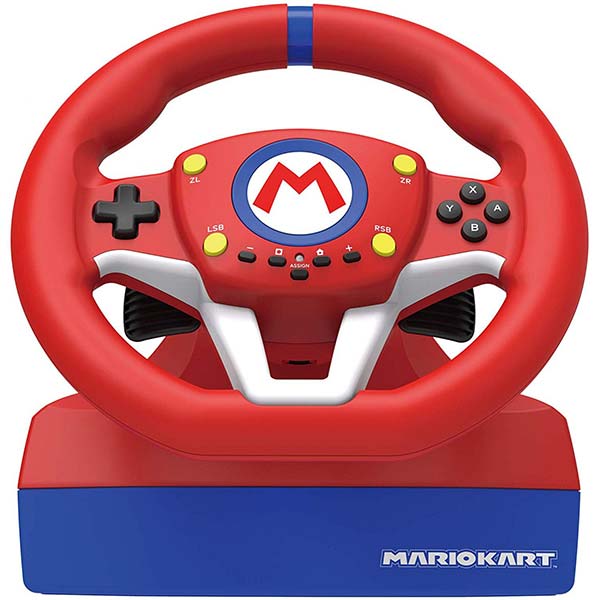 HORI verseny kormánykerék Mario Kart Pro MINI konzolhoz Nintendo Switch, piros HORI verseny kormánykerék Mario Kart Pro MINI konzolhoz Nintendo Switch, piros