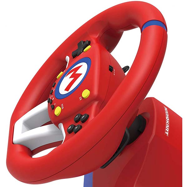 HORI verseny kormánykerék Mario Kart Pro MINI konzolhoz Nintendo Switch, piros HORI verseny kormánykerék Mario Kart Pro MINI konzolhoz Nintendo Switch, piros