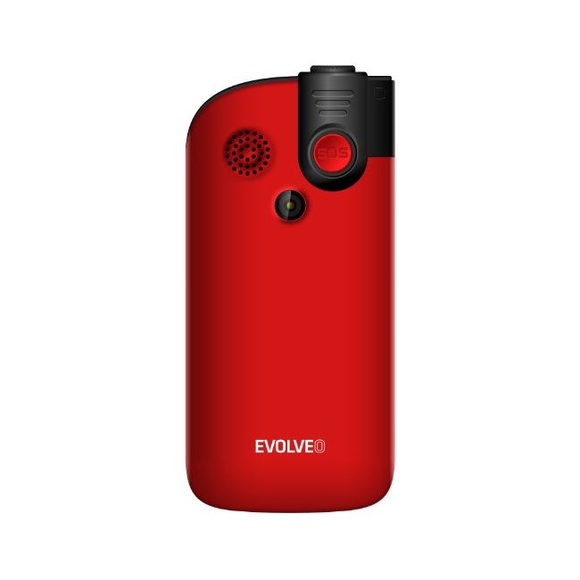 Evolveo EasyPhone FM, Piros + töltőállvány - EU disztribúció