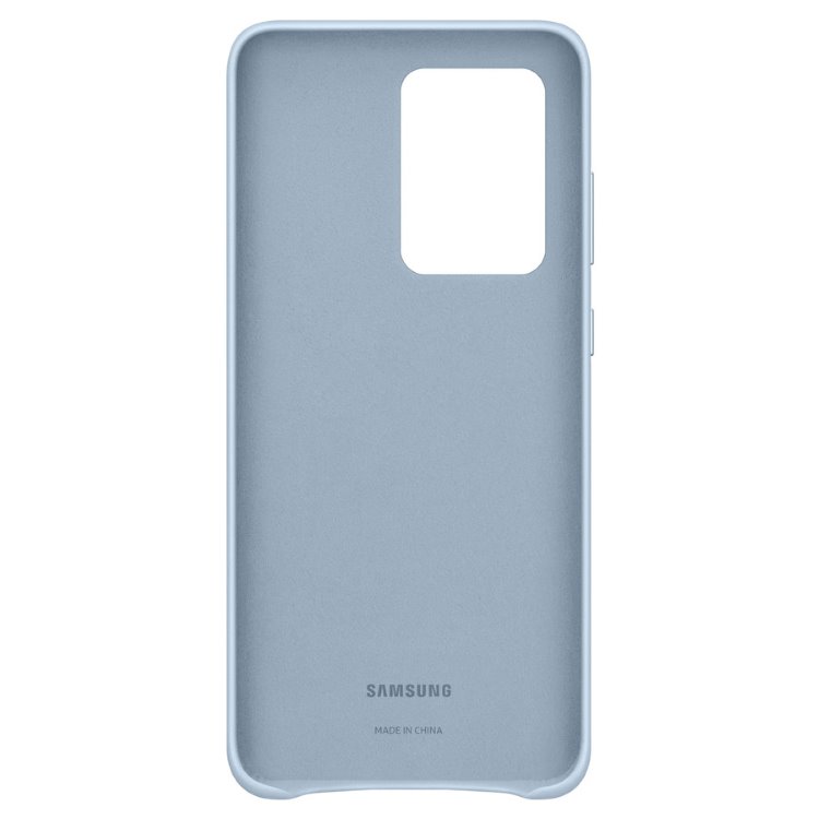 Tok Leather Cover for Samsung Galaxy S20 Ultra, sky blue Tok Leather Cover for Samsung Galaxy S20 Ultra, sky blue