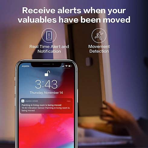 Aqara Smart Home Vibration Sensor, rezgés-, és mozgásérzékelő Aqara Smart Home Vibration Sensor, rezgés-, és mozgásérzékelő