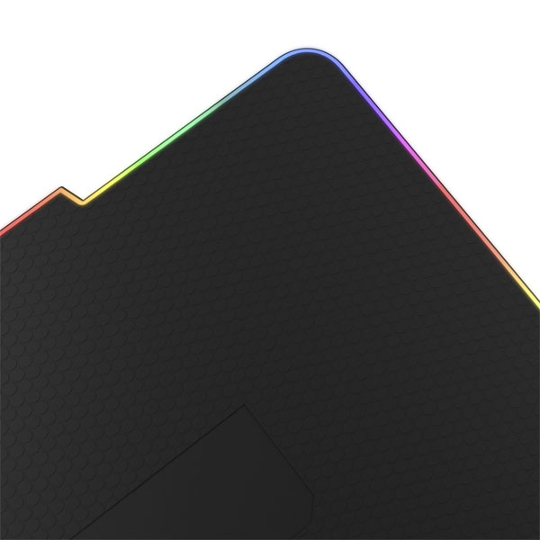 Gamer alátét Kingston HyperX FURY Ultra RGB Egérpad (Medium)