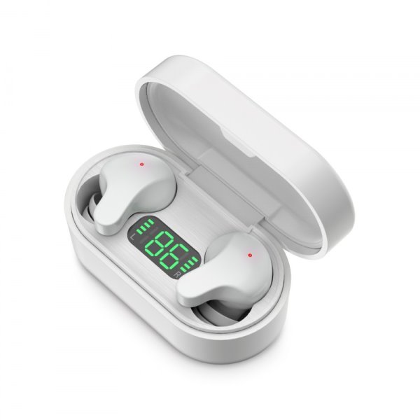 LAMAX Taps1, vezeték nélküli fülhallgató, fehér