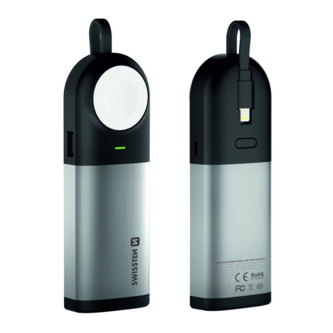 Swissten 2in1 Powerbank MFi Apple Watch számára, 6700 mAh Swissten 2in1 Powerbank MFi Apple Watch számára, 6700 mAh