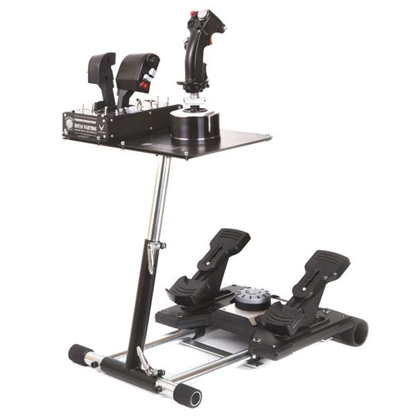 Wheel Stand Pro DELUXE V2, állvány vezérlőkar és pedálok számára Thrustmaster HOTAS WARTHOG, Saitek X55/Saitek X52 Wheel Stand Pro DELUXE V2, állvány vezérlőkar és pedálok számára Thrustmaster HOTAS WARTHOG, Saitek X55/Saitek X52