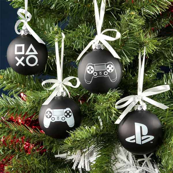 Karácsonyi dekoráció PlayStation