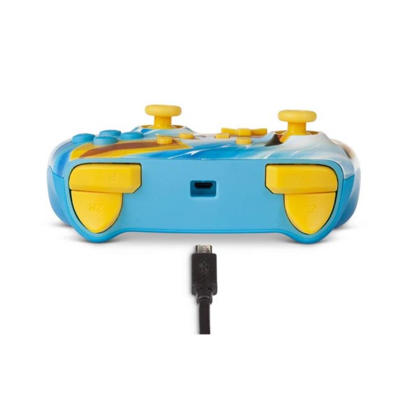 Vezetékes vezérlő PowerA Enhanced Nintendo Switch számára, Pikachu Electric Fade