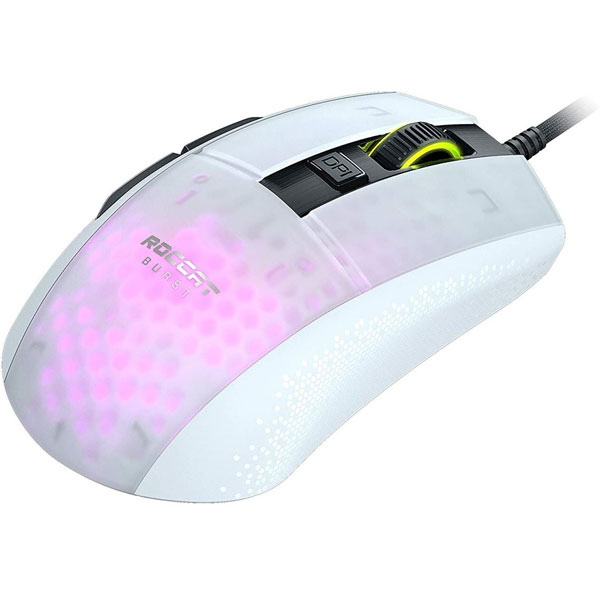 Gamer egér Roccat Burst Pro Játékos Egér, fehér Gamer egér Roccat Burst Pro Játékos Egér, fehér