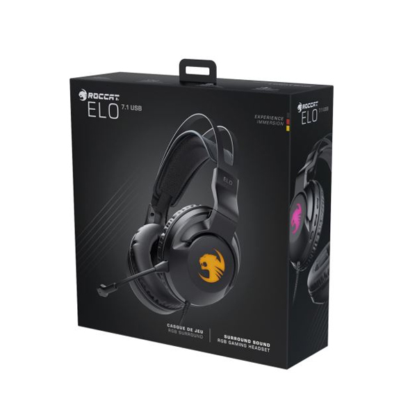 Roccat ELO 7.1 USB, Fejhallgató térhangzással Roccat ELO 7.1 USB, Fejhallgató térhangzással