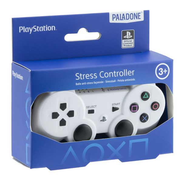 PlayStation Anti-Stress Fehér Vezérlő (stresszlabda)