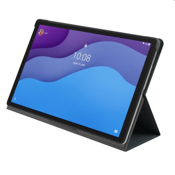 Eredeti tok Lenovo Tab M10 gen.2 számára, Fekete Eredeti tok Lenovo Tab M10 gen.2 számára, Fekete
