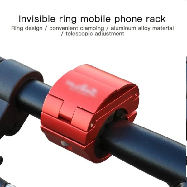 Kerékpáros telefontartó Tactical urban lock, red
