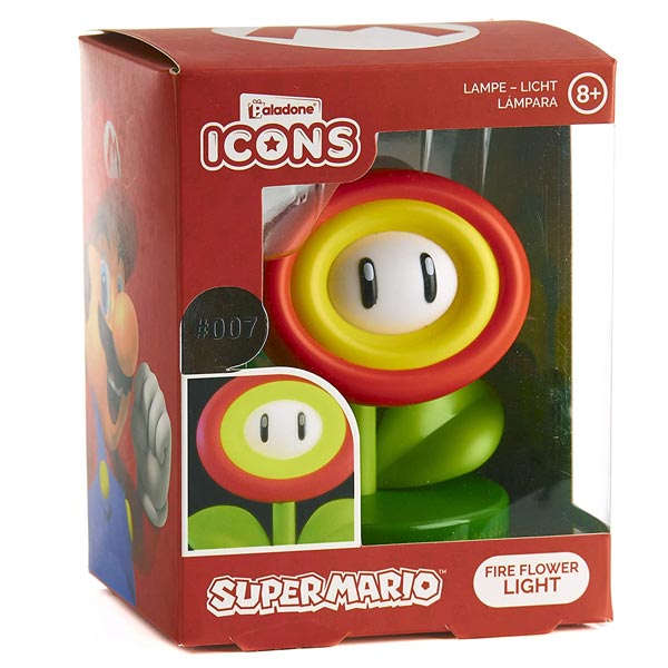 Light Icon Fire Flower (Super Mario) lámpa Light Icon Fire Flower (Super Mario) lámpa