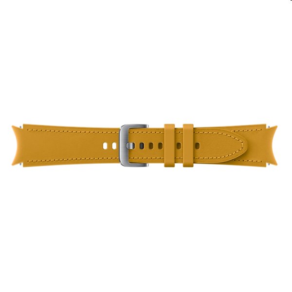 Tartalék hibrid bőr óraszíj Samsung Galaxy Watch4 (méret M/L), mustard Tartalék hibrid bőr óraszíj Samsung Galaxy Watch4 (méret M/L), mustard