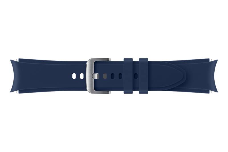 Tartalék sportos óraszíj bordázott  Samsung Galaxy Watch4 (méret S/M), navy