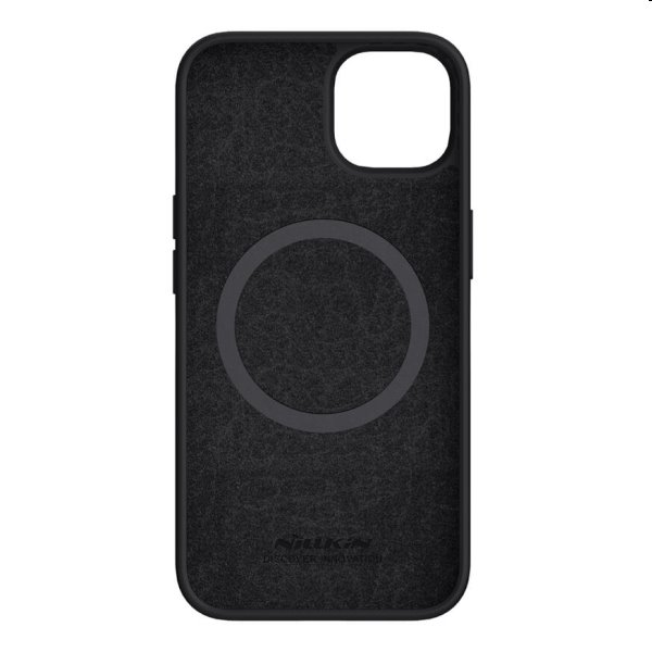 Nillkin CamShield Silky Magnetic szilikon hátlapi tok for iPhone 13, fekete