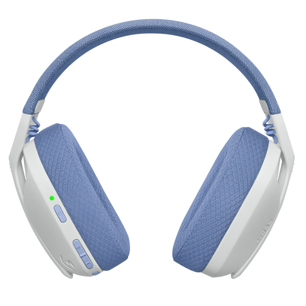 Gamer fejhallgató Logitech G435 Lightspeed Vezeték nélküli Bluetooth Játékos Fejhallgató, fehér