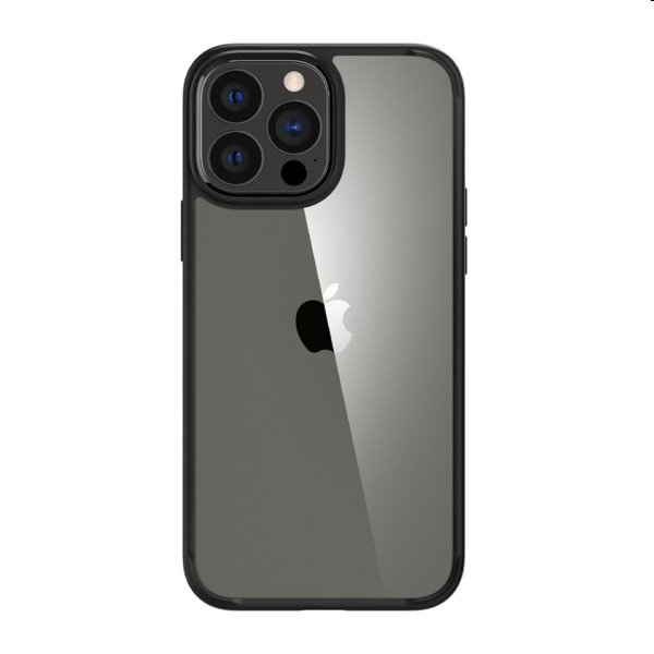 Tok Spigen Crystal Hybrid for Apple iPhone 13 Pro, fekete