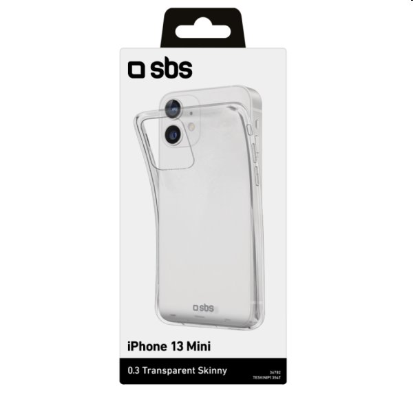 SBS Tok Skinny  iPhone 13 mini, átlátszó