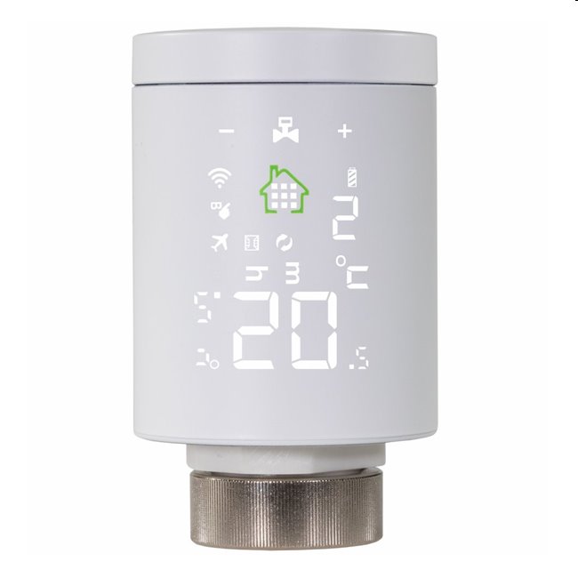 Evolveo  Heat M30v2 Starter Pack, 2× intelligens termosztatikus radiátorfej & központi egység