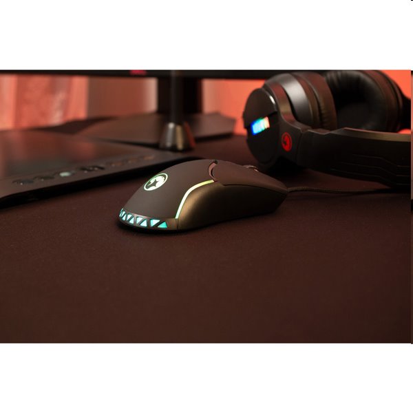 Marvo Egér M359, 3200DPI, optika, 7 gomb, vezetékes USB, fekete, gamer Marvo Egér M359, 3200DPI, optika, 7 gomb, vezetékes USB, fekete, gamer