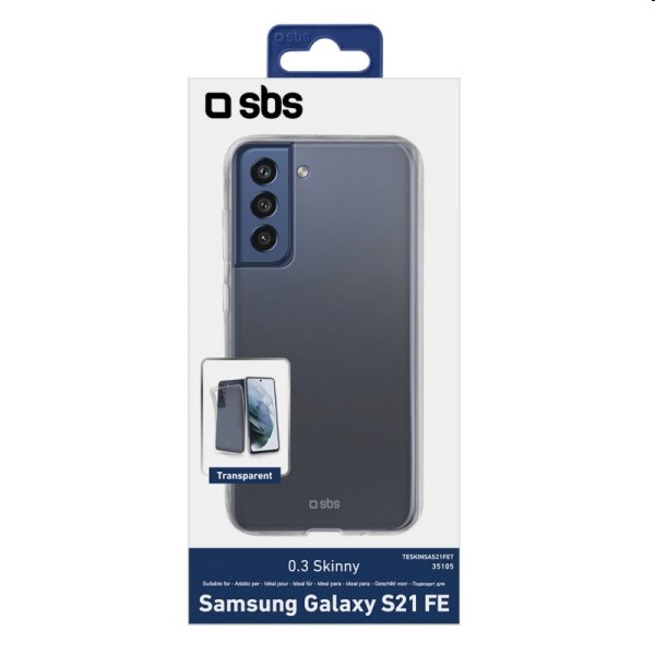 SBS Tok Skinny for Samsung Galaxy S21 FE, transparent