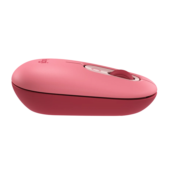 Vezeték nélküli egér Logitech POP Mouse Heartbreaker, rózsaszín